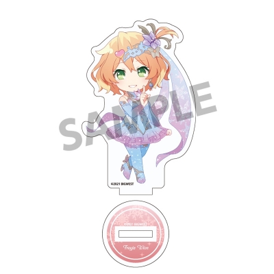【グッズ-スタンドポップ】ぴくりる! 『劇場版マクロスΔ 絶対LIVE!!!!!!』 アクリルフィギュア vol.2 フレイア・ヴィオン(「唇の凍傷」ステージ衣装)