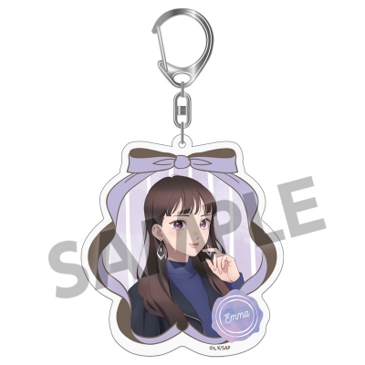 【グッズ-キーホルダー】ゆびさきと恋々 アクリルキーホルダー エマ