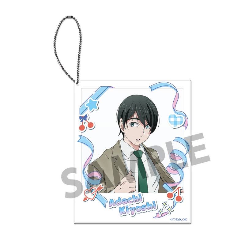 【グッズ-キーホルダー】30歳まで童貞だと魔法使いになれるらしい ポラロイド風アクリルキーホルダー 安達清