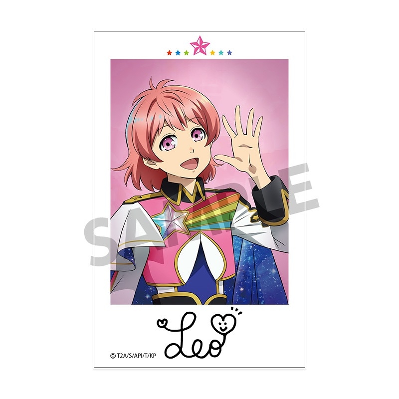 【グッズ-ステッカー】KING OF PRISM -Dramatic PRISM.1- インスタントフォト風ステッカー 西園寺レオ