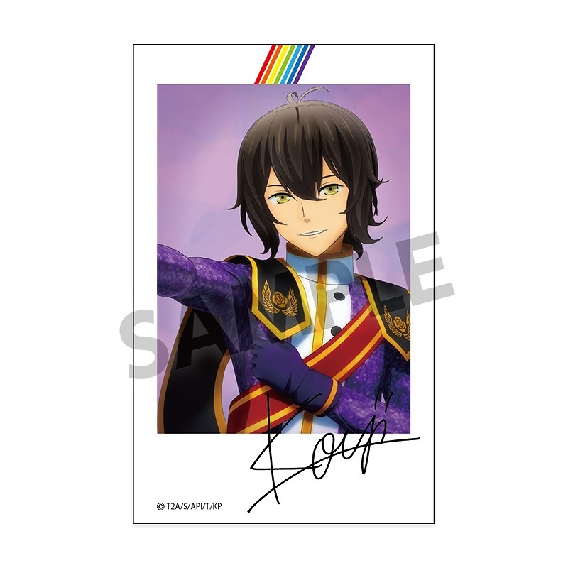 【グッズ-ステッカー】KING OF PRISM -Dramatic PRISM.1- インスタントフォト風ステッカー 神浜コウジ