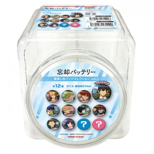 グッズ-バッチ】忘却バッテリー 激推し缶バッジコレクション vol.2 