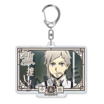 【グッズ-キーホルダー】文豪ストレイドッグス トレーディング激推しキラキラアクリルキーホルダー ビッグサイズ ver. vol.3