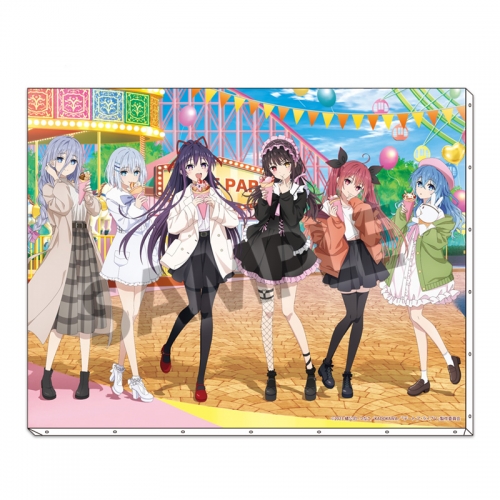 グッズ-置きもの】デート・ア・ライブV 描き下ろしF6キャンバスアート 