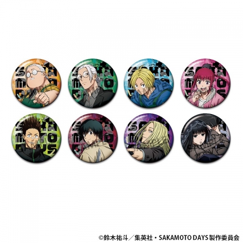 グッズ-バッチ】SAKAMOTO DAYS トレーディングホログラム缶バッジ サカモトデイズナンジャタウンホログラム缶バッジ大佛等身20個