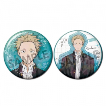 グッズ-バッチ】薫る花は凛と咲く ホログラム缶バッジセット 紬 凛太郎 