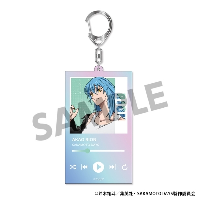 【グッズ-キーホルダー】SAKAMOTO DAYS オーロラアクリルキーホルダー 赤尾リオン
