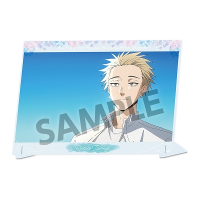 【グッズ-置きもの】薫る花は凛と咲く A6ビジュアルアクリルプレート 紬 凛太郎 B