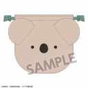 【グッズ-巾着】コアラ絵日記 フェイス巾着の画像
