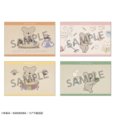 【グッズ-ポストカード】コアラ絵日記 ポストカードセット vol.1