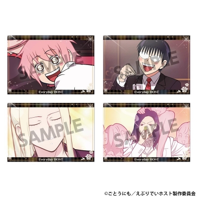 【グッズ-ポストカード】アニメ『えぶりでいホスト』 ポストカードセット vol.3