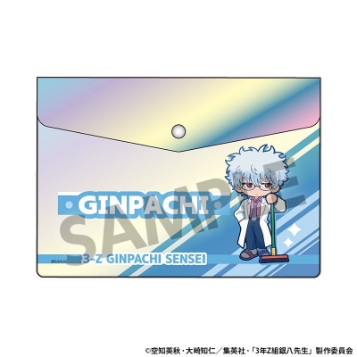 【グッズ-ポーチ】3年Z組銀八先生 オーロラエンベロープケース 坂田銀八