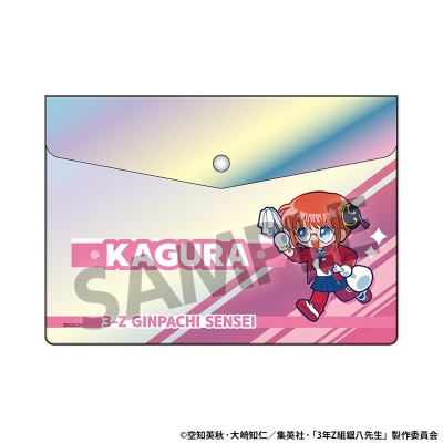 【グッズ-ポーチ】3年Z組銀八先生 オーロラエンベロープケース 神楽