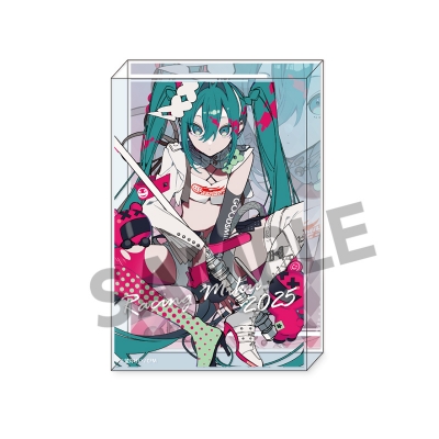 【グッズ-置きもの】レーシングミク 2025 Rd.1 OKAYAMA Ver. アクリルブロック