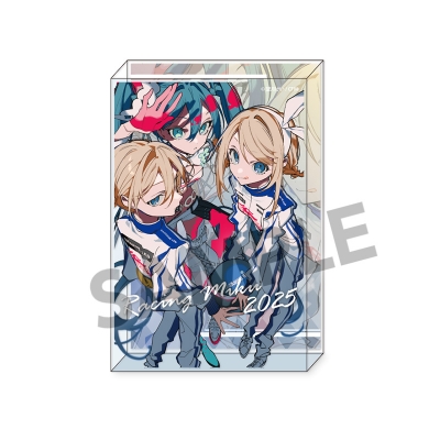 【グッズ-置きもの】レーシングミク 2025 Rd.2 FUJI Ver. アクリルブロック