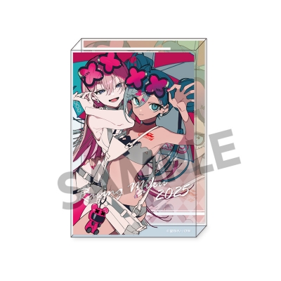 【グッズ-置きもの】レーシングミク 2025 Rd.3 SEPANG Ver. アクリルブロック