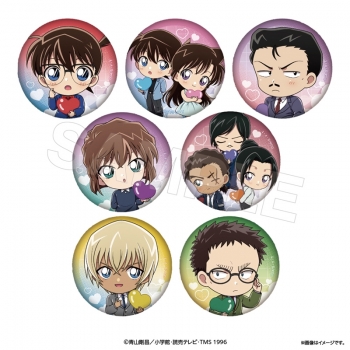 グッズ-バッチ】名探偵コナン キャラバッジコレクション（カラフル 