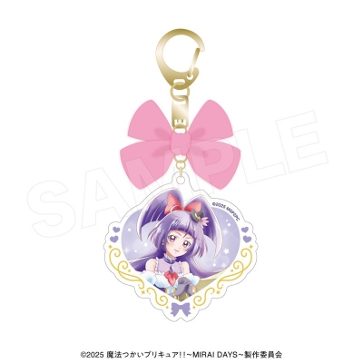 【グッズ-キーホルダー】魔法つかいプリキュア!!~MIRAI DAYS~ リボン付きアクリルキーホルダー(ハートフルリボン) キュアマジカル