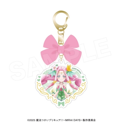 【グッズ-キーホルダー】魔法つかいプリキュア!!~MIRAI DAYS~ リボン付きアクリルキーホルダー(ハートフルリボン) キュアフェリーチェ