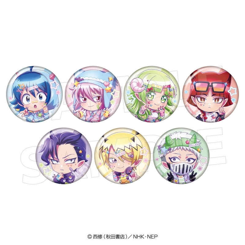 【グッズ-バッチ】魔入りました！入間くん キャラバッジコレクション(デビデコラミニ)全7種