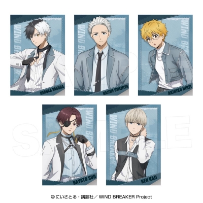 【グッズ-ポストカード】WIND BREAKER ポストカードセット(5枚入り)〈クールデニム〉