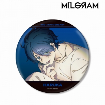 グッズ-バッチ】MILGRAM -ミルグラム- 描き下ろしイラスト ハルカ 3rd 