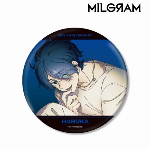 グッズ-バッチ】MILGRAM -ミルグラム- 描き下ろしイラスト ハルカ 3rd 