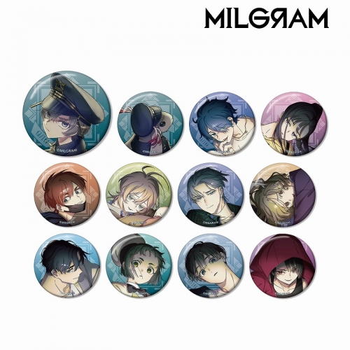 グッズ-バッチ】MILGRAM -ミルグラム- 描き下ろしイラスト 3rd 