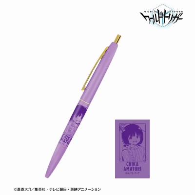 【グッズ-ボールペン】TVアニメ「ワールドトリガー」 描き下ろしイラスト 雨取 千佳 雨の日のお出かけver. クリックゴールド ボールペン