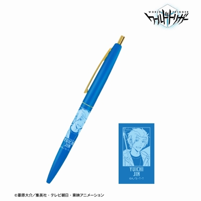 【グッズ-ボールペン】TVアニメ「ワールドトリガー」 描き下ろしイラスト 迅 悠一 雨の日のお出かけver. クリックゴールド ボールペン