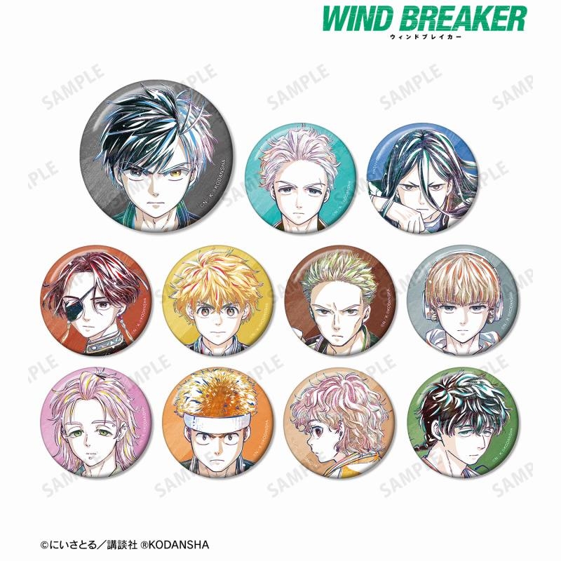 WIND BREAKER トレーディング Ani-Art 缶バッジ【アニメイト特典付 