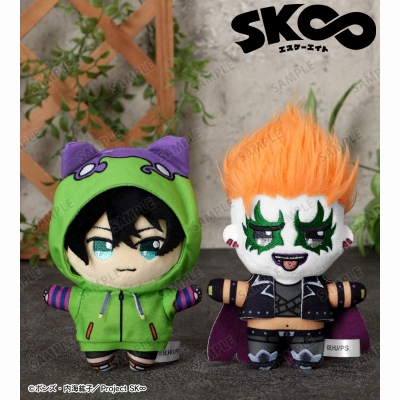 【グッズ-ぬいぐるみ】SK∞ エスケーエイト ちょこんと! ぬいぐるみマスコットセット MIYA&シャドウ