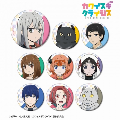グッズ-バッチ】カワイスギクライシス トレーディング缶バッジ 