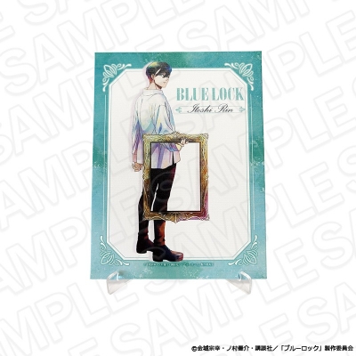 【グッズ-置きもの】TVアニメ『ブルーロック』 キャンバスプレート PALE TONE series 糸師 凛 Frame ver.