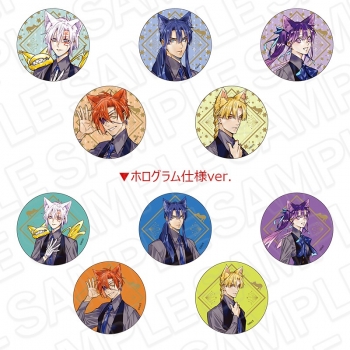 グッズ-バッチ】D.Gray-man カンバッジ(ブラインド) cat ver. | アニメイト