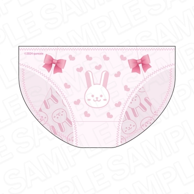 【グッズ-タオル】バニーガーデン パンツ型マイクロファイバー 花奈