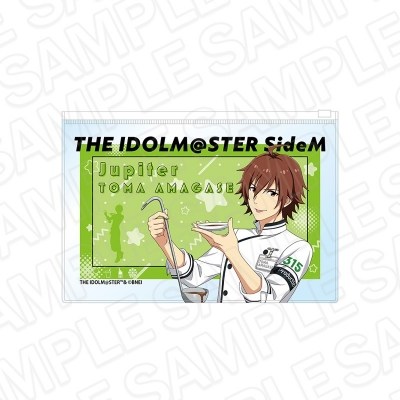 【グッズ-ポーチ】アイドルマスター SideM クリアポーチ 天ヶ瀬冬馬 遊園地 ver.