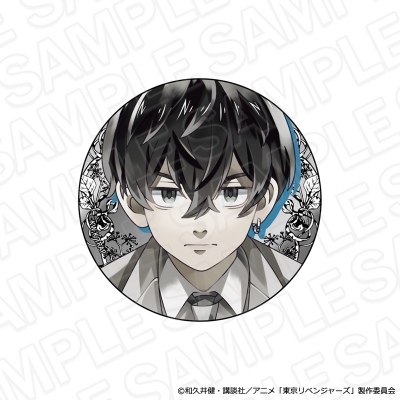 【グッズ-バッチ】TVアニメ『東京リベンジャーズ』 ホログラムカンバッジ PALE TONE series 松野千冬 Chair ver.