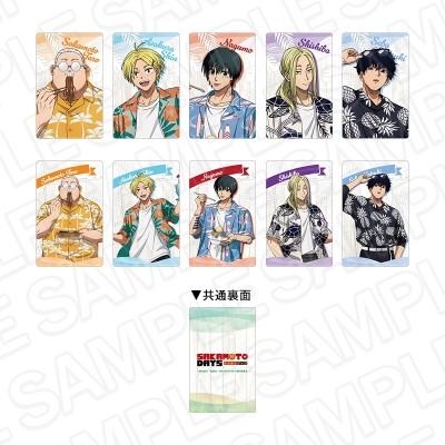 【グッズ-カード】TVアニメ『SAKAMOTO DAYS』 イラストカード(ブラインド) Summer Cafe ver.