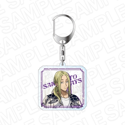 【グッズ-キーホルダー】TVアニメ『SAKAMOTO DAYS』 アクリルキーホルダー 神々廻 Summer Cafe ver.