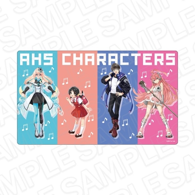 【グッズ-デスクマット】AHSキャラクターズ ラバーデスクマット A
