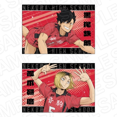 【グッズ-ポストカード】アニメ「ハイキュー!!」 ポストカード2枚セット 音駒高校