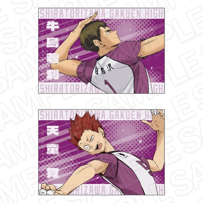 【グッズ-ポストカード】アニメ「ハイキュー!!」 ポストカード2枚セット 白鳥沢学園高校