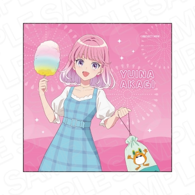 【グッズ-タオル】オリジナルアニメ「前橋ウィッチーズ」 マイクロファイバー 赤城 ユイナ 夏私服 ver.