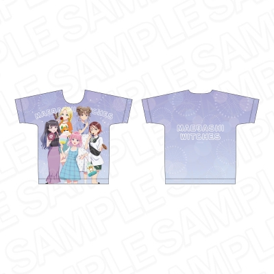 【グッズ-Tシャツ】オリジナルアニメ「前橋ウィッチーズ」 フルグラフィックTシャツ 夏私服 ver.