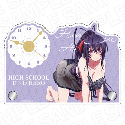 【グッズ-時計】TVアニメ『ハイスクールD×D HERO』 ミニアクリルクロック 姫島朱乃 ナイトウェア ver.