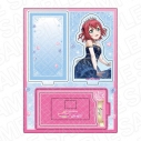 【グッズ-スタンドポップ】ラブライブ!サンシャイン!! レイヤーアクリルスタンド 黒澤ルビィ ブリリアントジュエリー ver.の画像