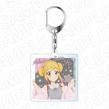 グッズ-キーホルダー】アイカツ！シリーズ ホログラムキーホルダー 虹 