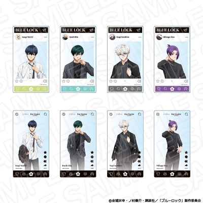 【グッズ-カード】TVアニメ『ブルーロック』 アクリルカード(ブラインド) Black outfit ver.
