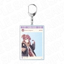 【グッズ-キーホルダー】ゆるゆり SNS風アクリルキーホルダー 杉浦綾乃 マフラー ver.の画像